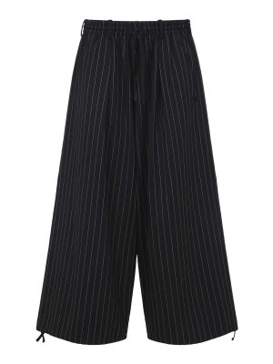 Y-3: casual trousers - Y-3 Rw Cr Wool Pants