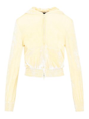 BALENCIAGA: Sudaderas y suéteres - Sudadera - Crema