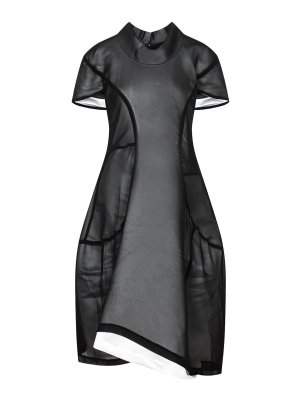 COMME DES GARCONS: Kurze Kleider - Kurzes Kleid - Schwarz