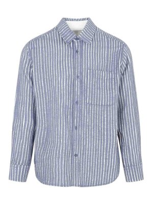 CRAIG GREEN: camicie - Camicia a righe sfilacciata a mano