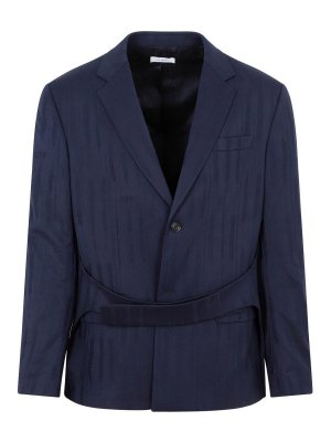 OFF-WHITE: casual jackets - Shibori Relaxed Jacket