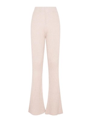 PESERICO: カジュアルトラウザー - カジュアルパンツ - ヌードカラー