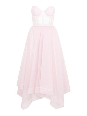 ALEXANDER MCQUEEN: Vestidos media pierna - Vestido Midi - Blanco