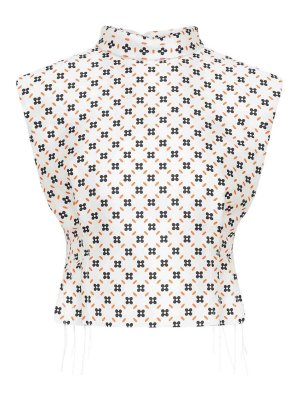 LANVIN: Tops & Tank tops - Cropped Sleeveless Top