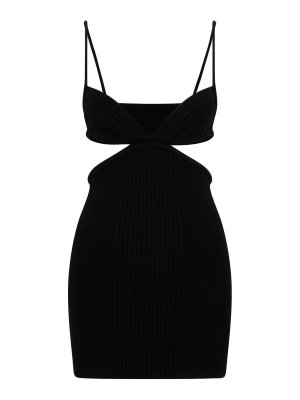 OFF-WHITE: Vestidos cortos - Vestido Corto - Negro