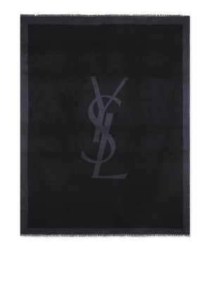 SAINT LAURENT: scarves - Silk Scarf