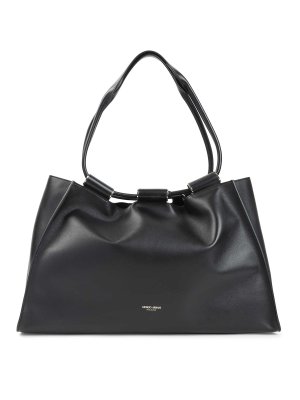 GIORGIO ARMANI: Handtaschen - Shopper - Schwarz