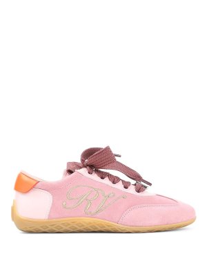 ROGER VIVIER: sneakers - Sneakers basse rosa