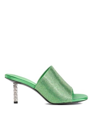 GIVENCHY: Zapatos chinelas - Chinelas - Verde
