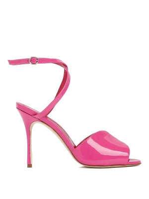 MANOLO BLAHNIK: サンダル - サンダル - ヌードカラー