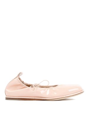 SIMONE ROCHA: flat shoes - Heart Toe Lace-Up Ballerina