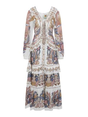 FARM RIO: Maxi robe - Maxi Robe - Bleu