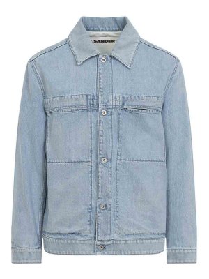 JIL SANDER: Vestes casuals - Veste Casual - Bleu