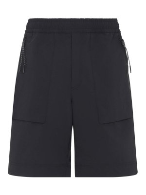 MONCLER: Shorts - Short - Noir