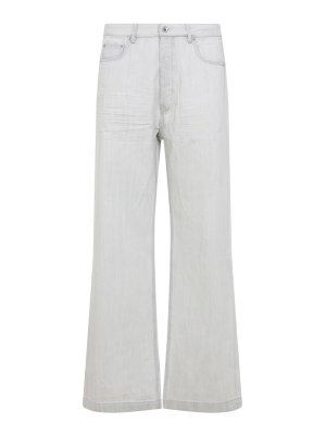 RICK OWENS: flared jeans - Drkshdw Geth Jeans