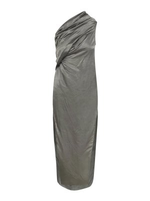 RICK OWENS: knee length dresses - Tailored Firbanks Dress