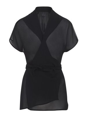 RICK OWENS: Tops & Tank tops - Wrap Ss Top