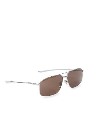 BALENCIAGA: sunglasses - Monday Navigator Sunglasses