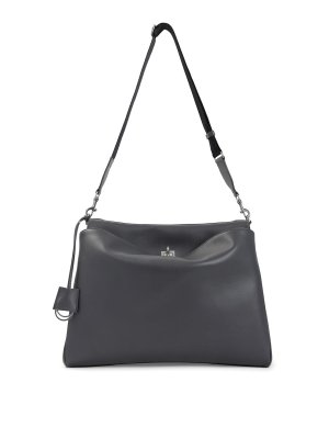 BALENCIAGA: クロスボディバッグ - クロスボディバッグ - グレー