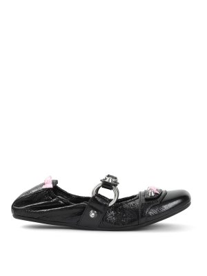 BALENCIAGA: flat shoes - City Flat L005 Sandals