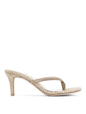 Gianvito Rossi: Sandalen - Sandalen - Camel