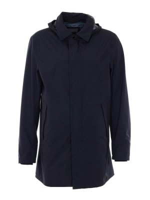 HERNO: cappotti trench - Impermeabile Nero