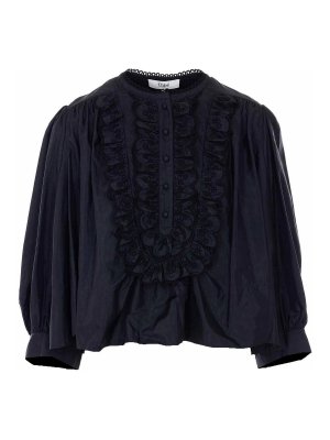 CHLOE': Camisas - Camisa - Negro