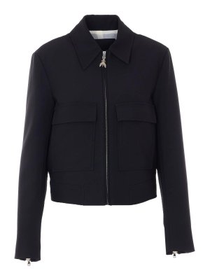 PATRIZIA PEPE: Chaquetas casual - Chaqueta Casual - Negro