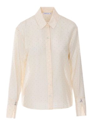 PATRIZIA PEPE: camicie - Camicia Avorio Lucido