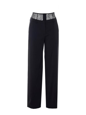 PATRIZIA PEPE: Pantalones casual - Pantalón Casual - Negro
