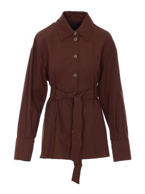 Pinko: shirts - Brown Cheryl Shirt