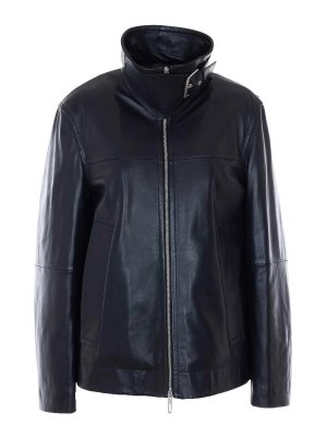 SPORTMAX: Chaquetas de cuero - Chaqueta De Cuero - Ciocca