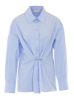 TWINSET: Chemises - Chemise - Bleu