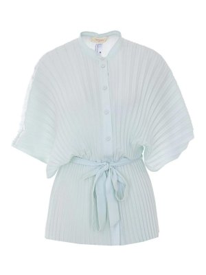 TWINSET: Chemises - Chemise - Bleu Clair