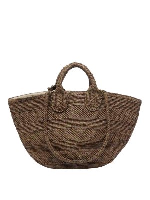 IBELIV: トートバッグ - トートバッグ - ブラウン