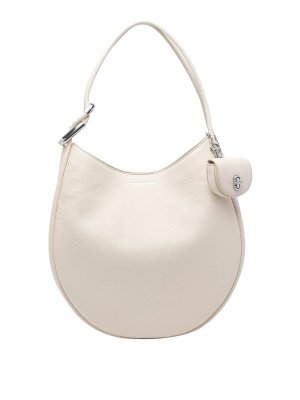 MARC JACOBS: shoulder bags - White The Large Dual Hobo Bag