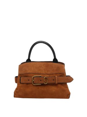 MARC JACOBS: cross body bags - Copper The Small Satchel Bag