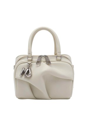 MARC JACOBS: bowling bags - Bone The Micro Bauletto Bag