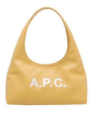 A.P.C.: borse a spalla - Borsa a tracolla Baby Ninon color burro