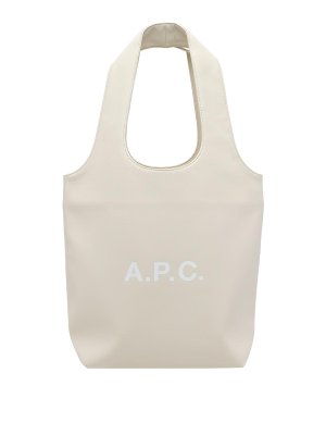 A.P.C.: totes bags - Butter Small Ninon Tote Bag