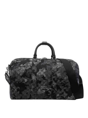 GUCCI: Luggage & Travel bags - Black Duffle Bag