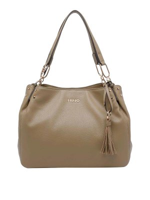 Liu Jo: shoulder bags - Mud Logo Shoulder Bag