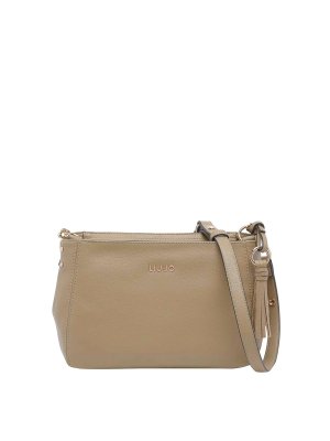 Liu Jo: cross body bags - Mud Logo Crossbody Bag