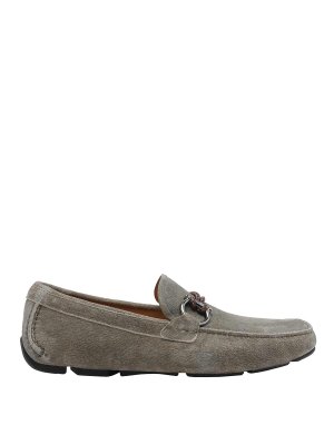 FERRAGAMO: Mocassini e slippers - Safari Suede Loafers