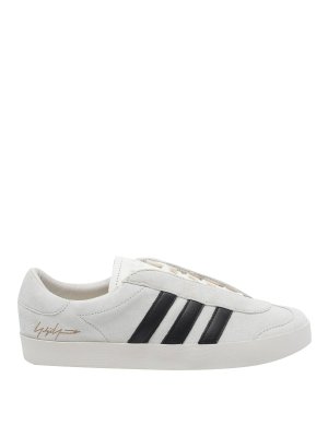 Y-3: sneakers - Sneakers  Gazelle bianche