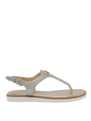 Michael Michael Kors: Sandales - Sandales - Or