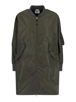 ASPESI: Abrigos semilargos - Abrigo Midi - Verde