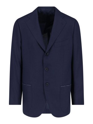 CESARE ATTOLINI NAPOLI: Blazer - Blazer - Azul
