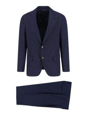 LARDINI: Vestidos de gala - Traje - Azul