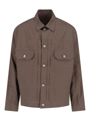 Sacai: Chemises - Chemise - Beige